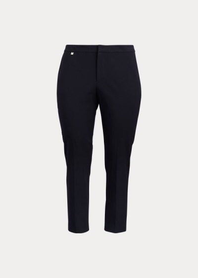 Ralph Lauren Cotton Twill Skinny Ankle Bukser Dame Danmark (MZQVK5980)